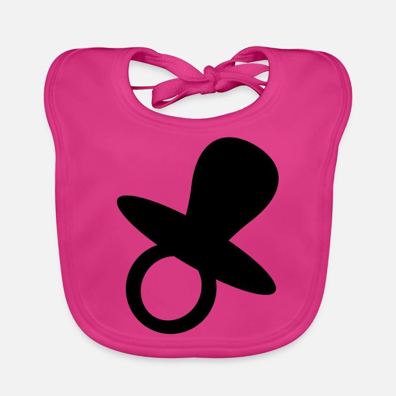 Pacifier Organic Baby Bibs