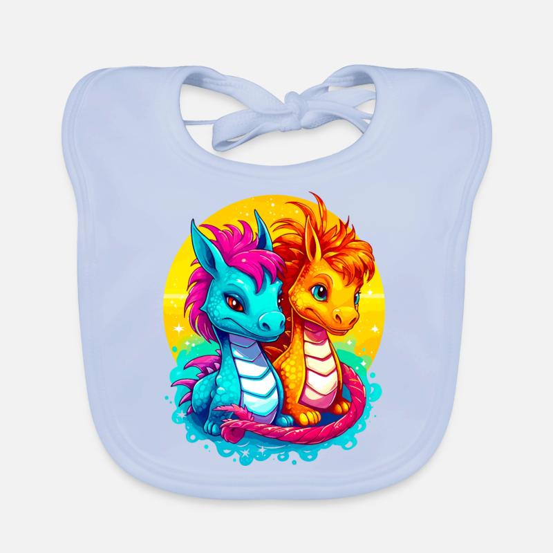 Copains dragons Bavoir bio Bébé