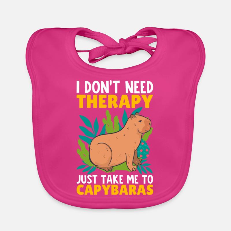 Capybara Capy Bavoir bio Bébé