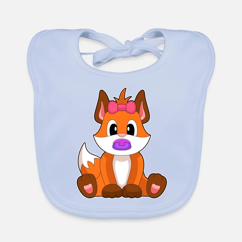 Fuchs Baby Schnuller Baby Bio-Lätzchen