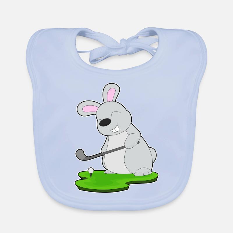 Hase Golf Golfschläger Baby Bio-Lätzchen