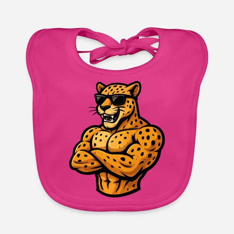 Gepard Comic Organic Baby Bibs