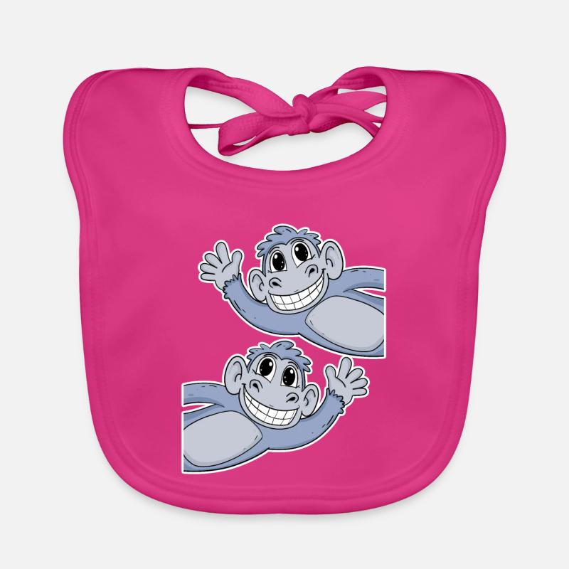 Monkey Monkey Organic Baby Bibs