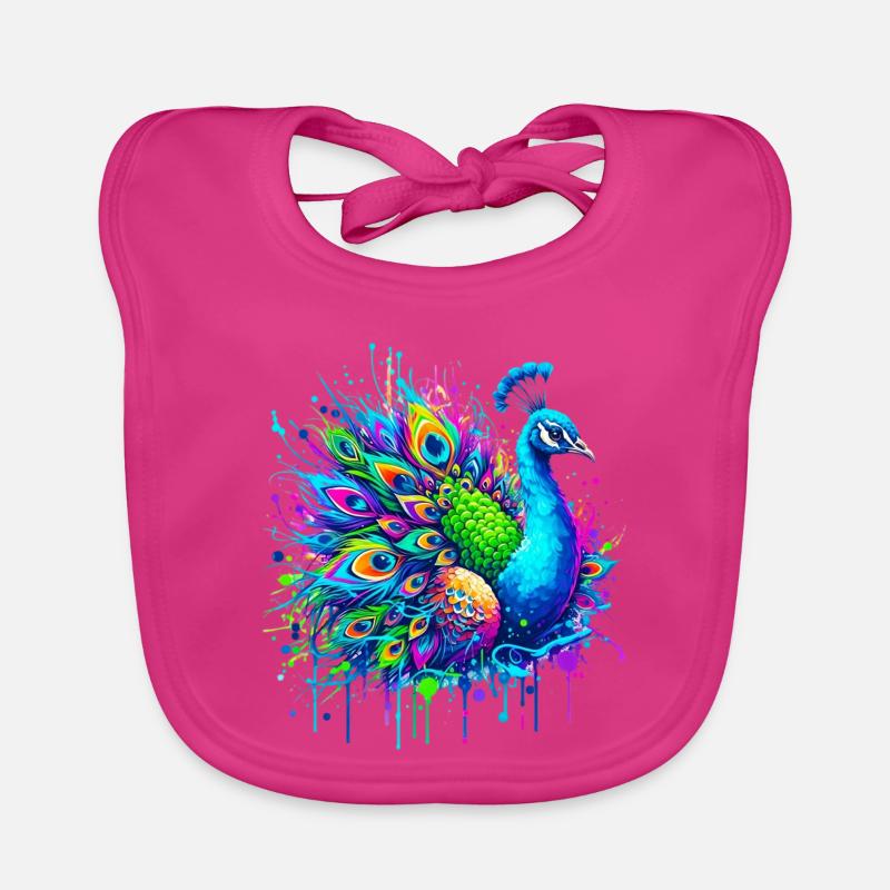 Paon Bavoir bio Bébé