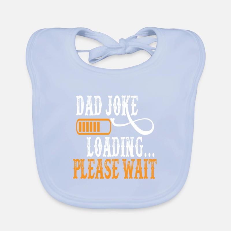 Papa Witz loading Sei Papas Shirt Geschenkidee Baby Bio-Lätzchen