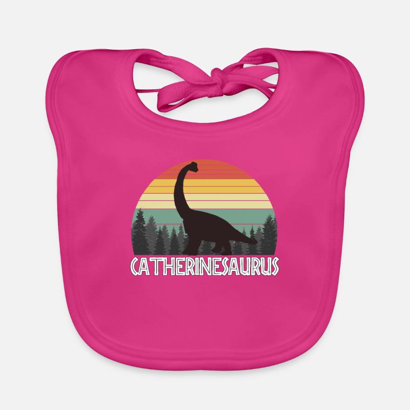 CATHERINESAURUS CATHERINE SAURUS CATHERINE Bavoir bio Bébé