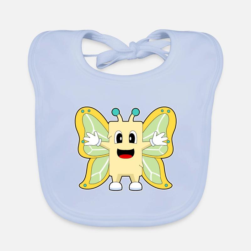 Butterfly Butter Organic Baby Bibs