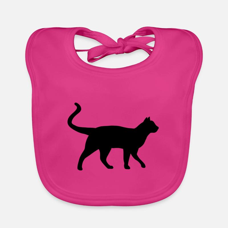 cat Organic Baby Bibs