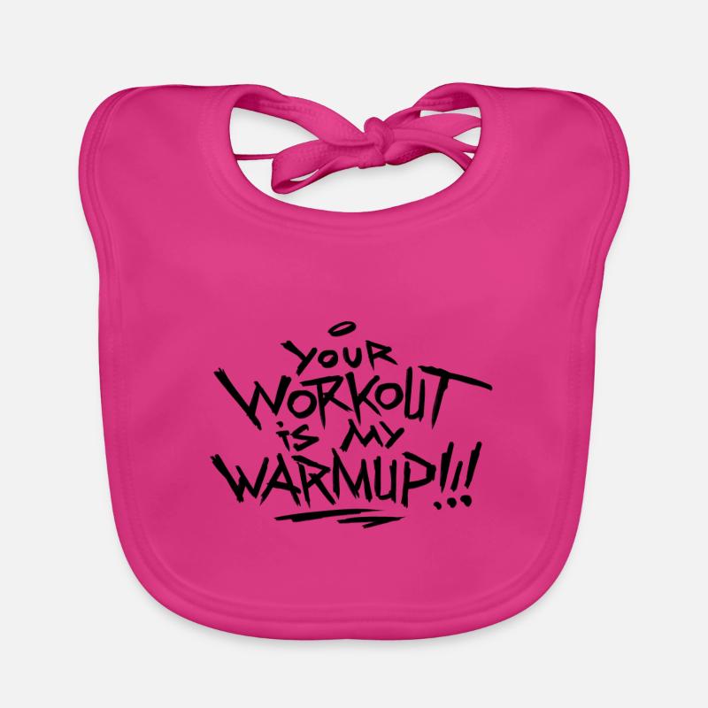 workout Organic Baby Bibs