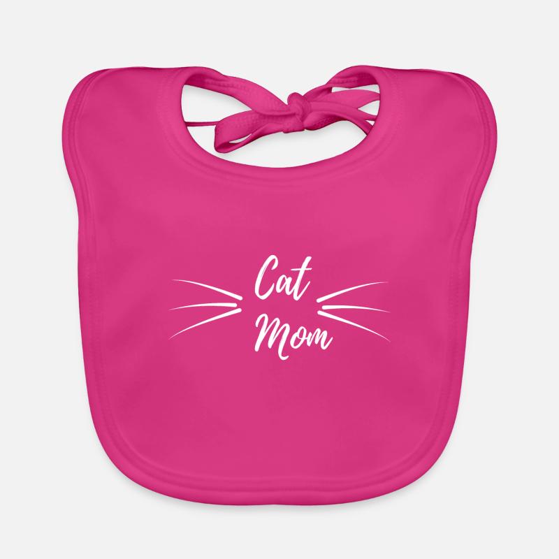 Chemise de maman de chat Bavoir bio Bébé