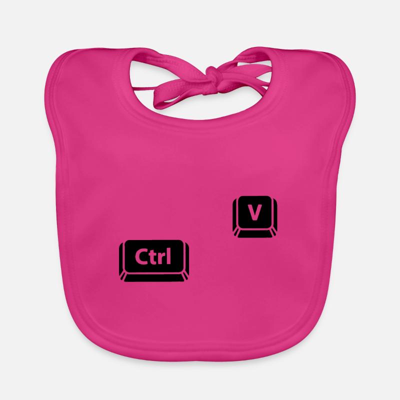 Ctrl V Organic Baby Bibs
