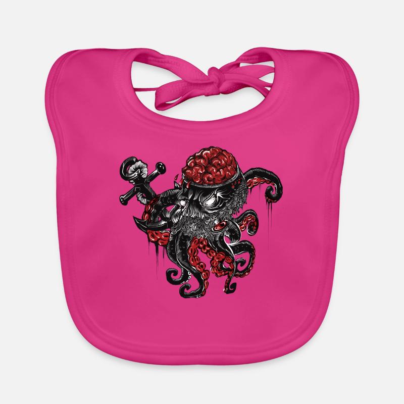 octopus Organic Baby Bibs