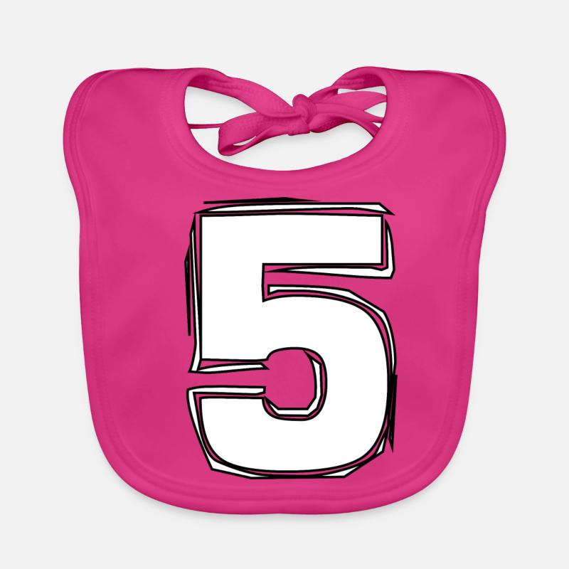 5 Organic Baby Bibs