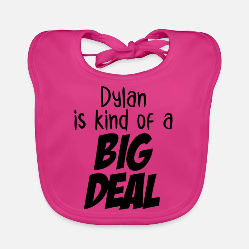 Dylan ist eine große Sache Baby Bio-Lätzchen