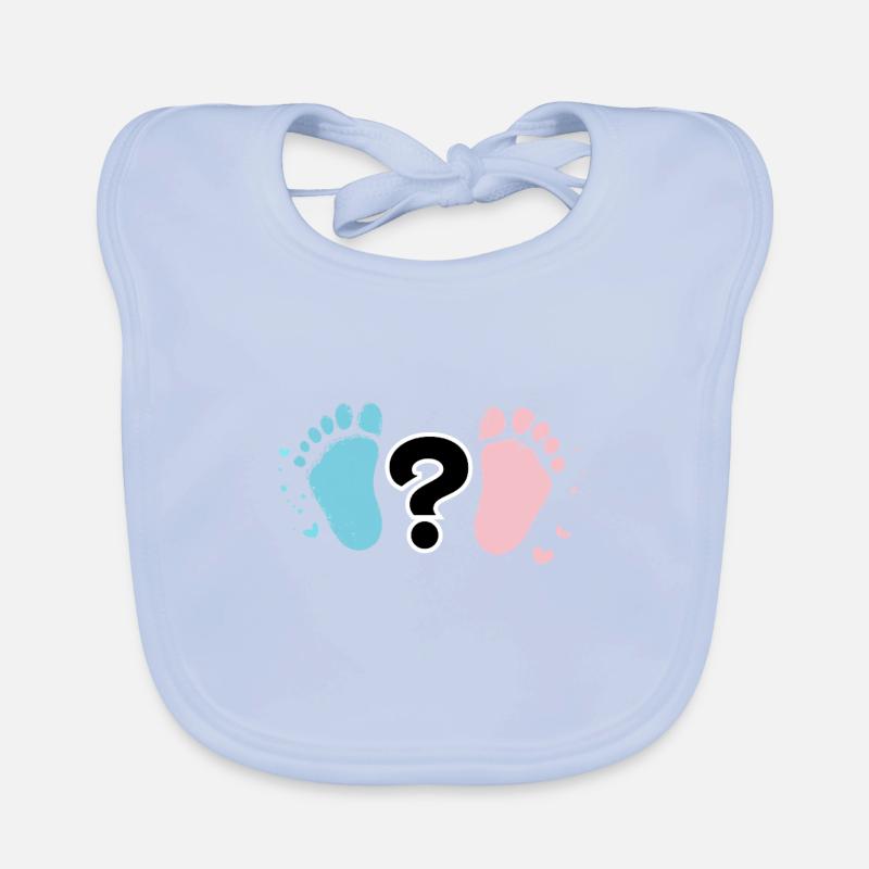 Empreintes Bébé Pastel et Question Bavoir bio Bébé