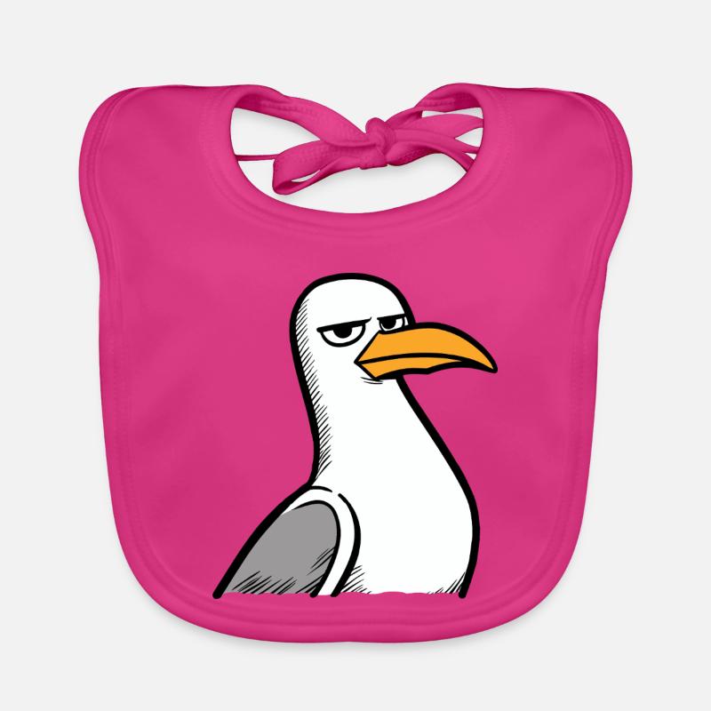 Seagull View Organic Baby Bibs