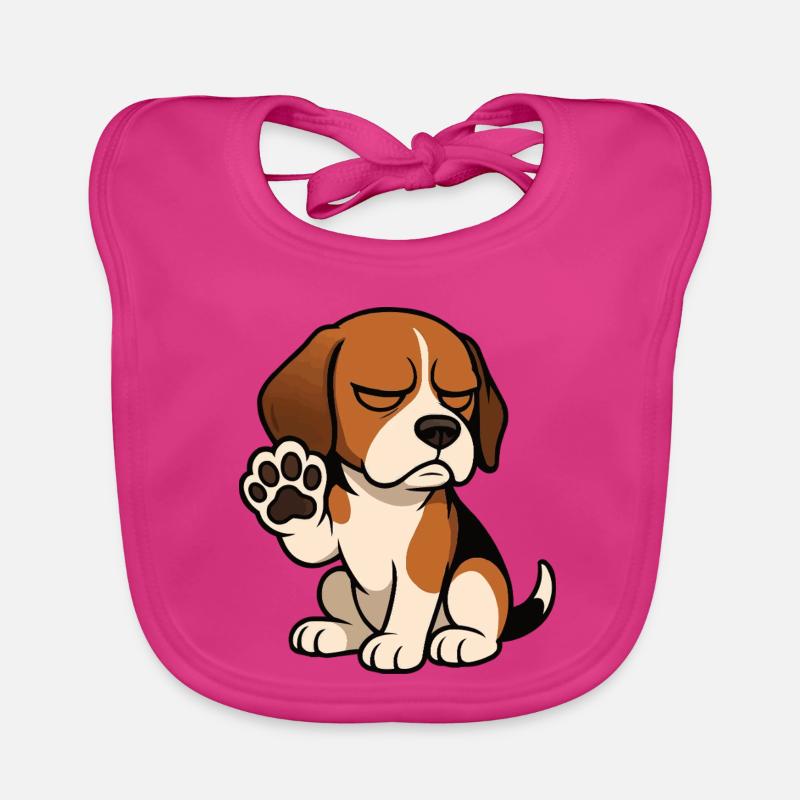 Beagle Propriétaire de Beagle Propriétaire de Beagle chien beagle Bavoir bio Bébé
