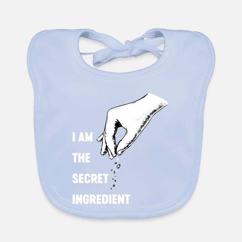 Funny Chef Head Chef Baker Kitchen Chef Uniform Me Organic Baby Bibs