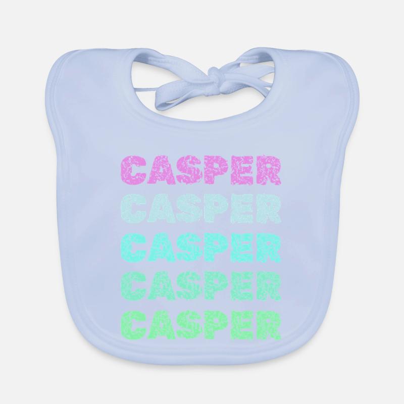 Casper comme nom Bavoir bio Bébé