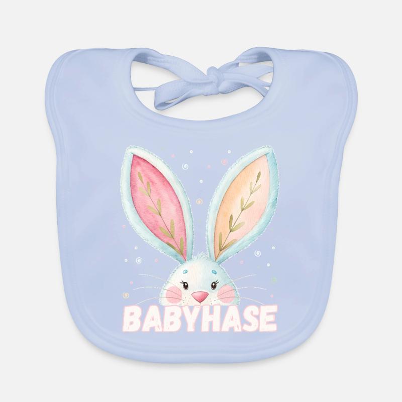 Bébé Lapin Bébé Nom de l’animal de compagnie Bavoir bio Bébé
