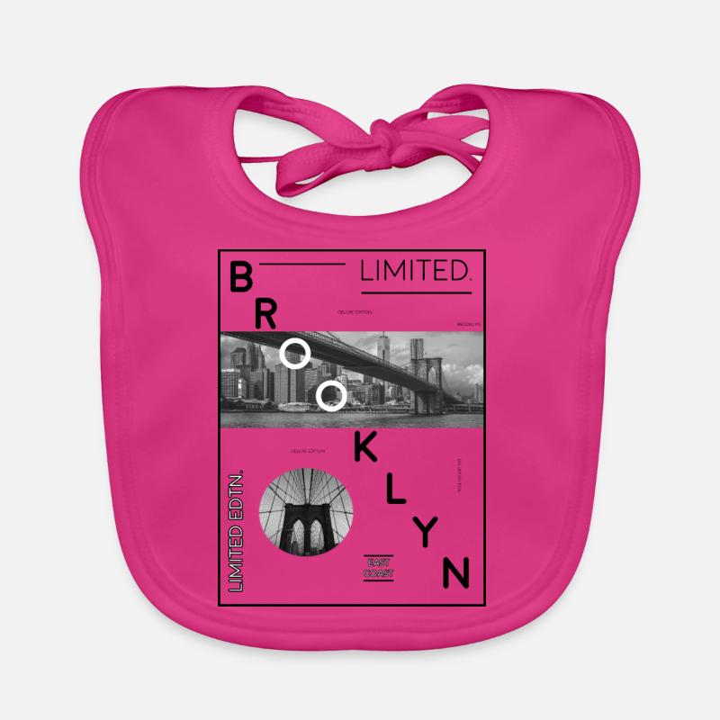 Brooklyn Edition Limitée! L'idée du pont de Brooklyn Bavoir bio Bébé