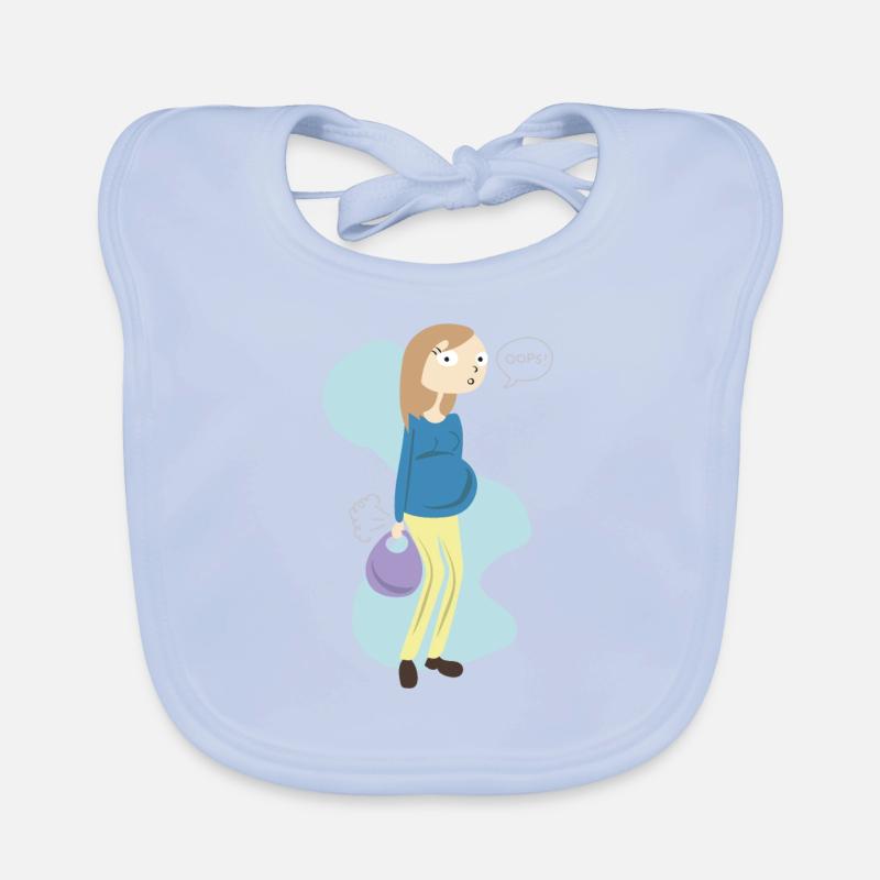 Oops grossesse cadeau de grossesse bébé ventre Bavoir bio Bébé