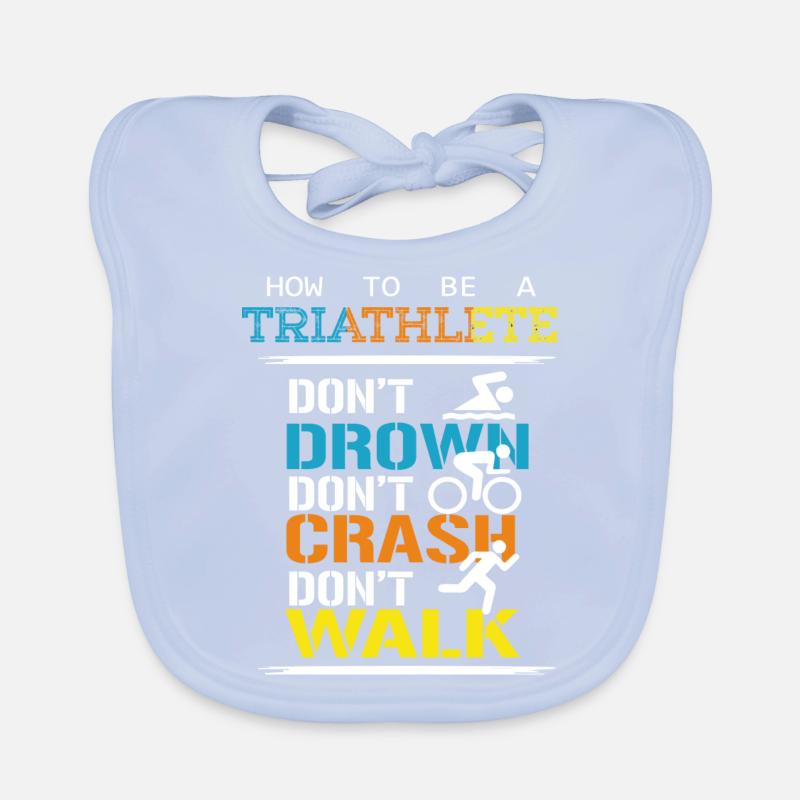 Triathlon Bavaglino ecologico per neonato