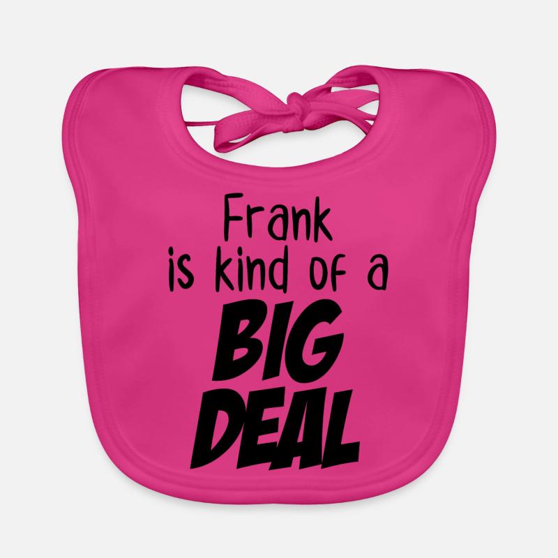 Frank est un peu un gros problème Bavoir bio Bébé