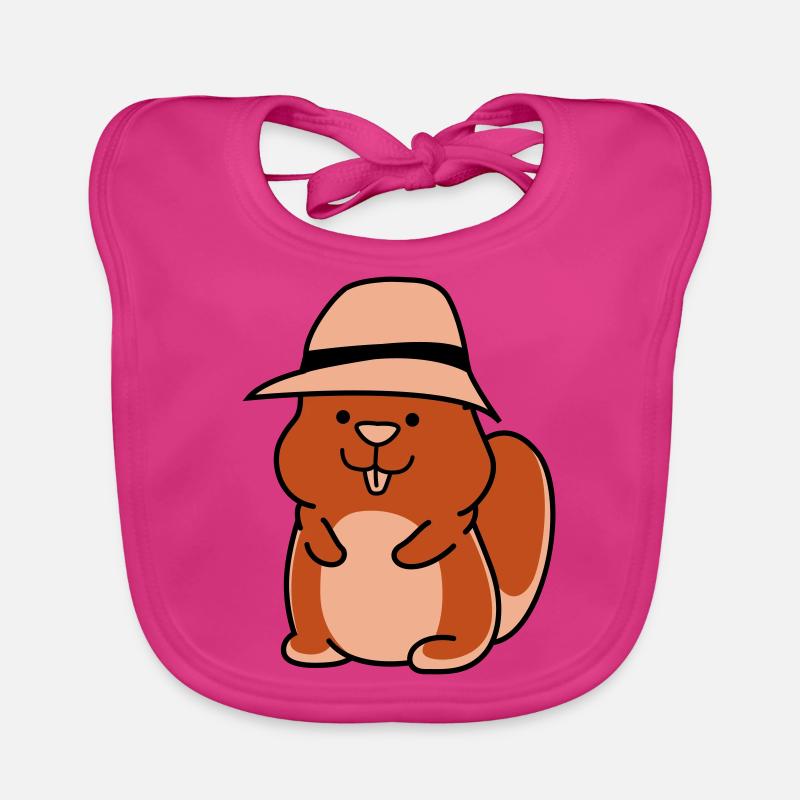 hamster funny Baby Bio-Lätzchen