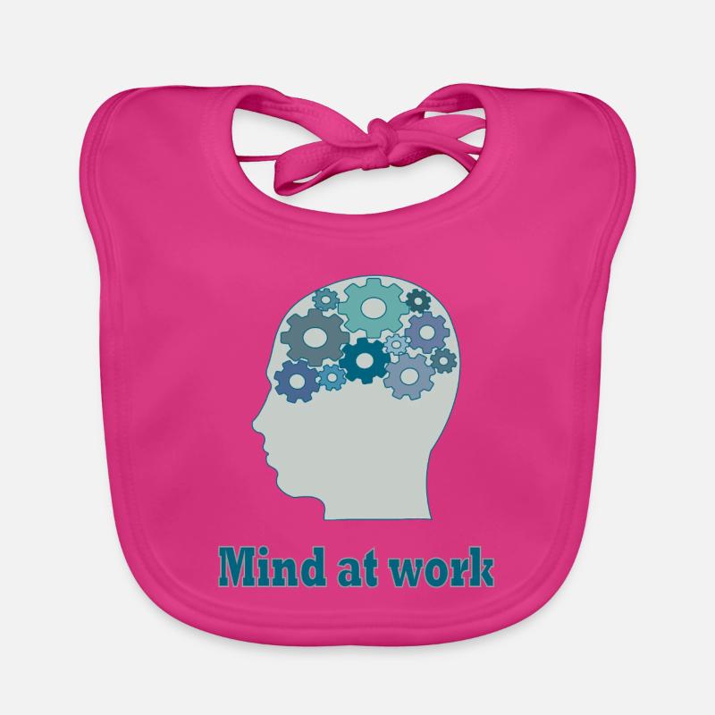 The Mind at Work - Creative Minds Edition Organic Baby Bibs