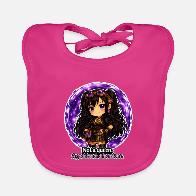 Déesse des Dimensions Lune – Steampunk Chibi Bavoir bio Bébé
