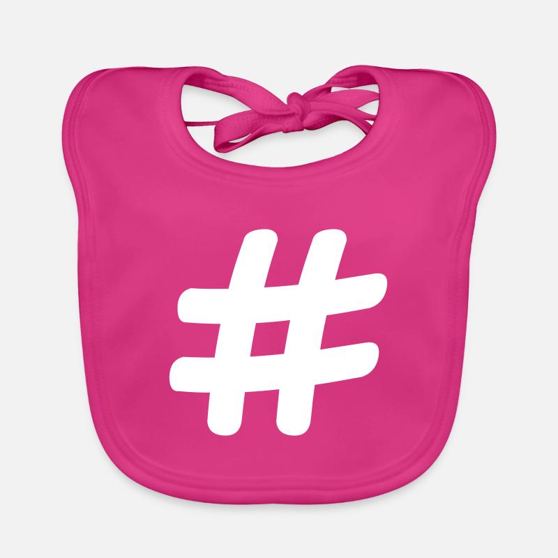 Hashtag Bavoir bio Bébé
