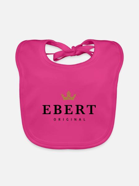 Ebert - Baby Bio-Lätzchen - Fuchsia