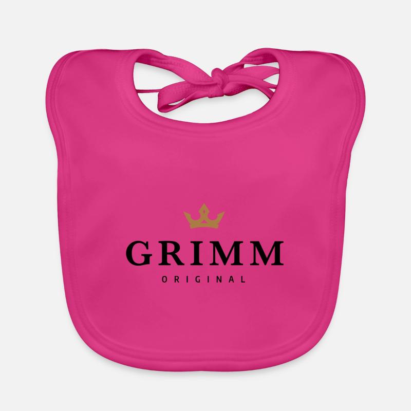 Grimm - Baby Bio-Lätzchen - Fuchsia