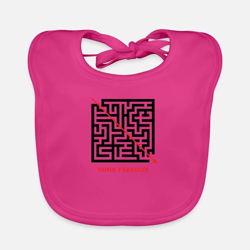 Think Parkour Bavoir bio Bébé