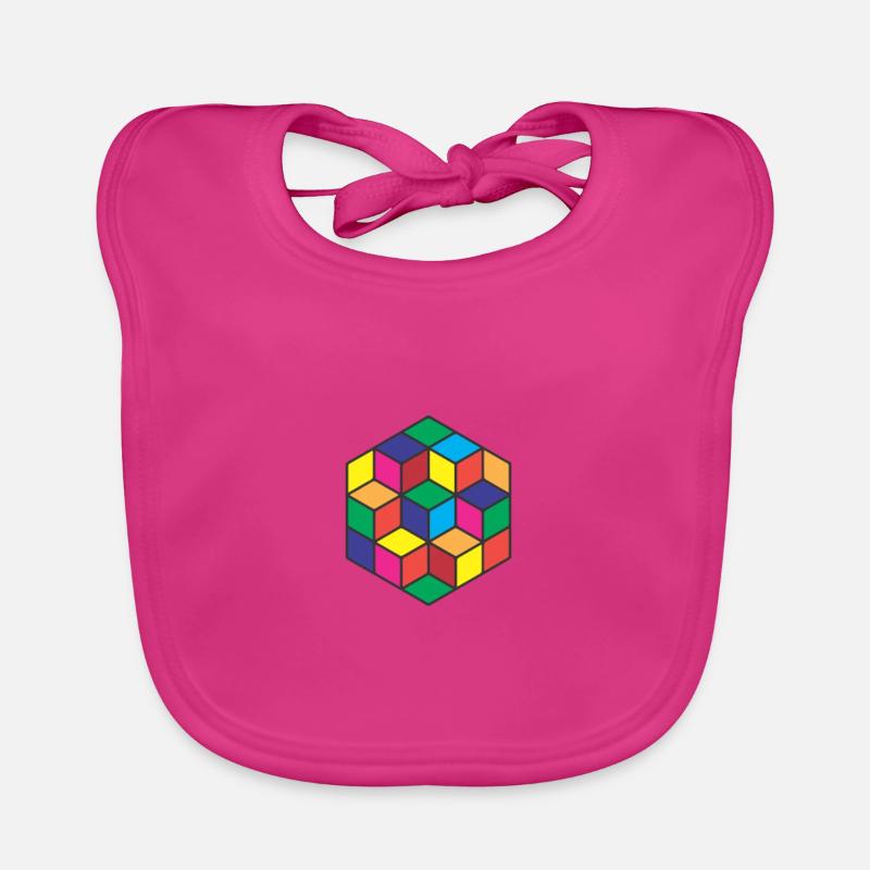 Abstract Organic Baby Bibs