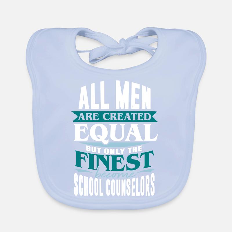 School counselor enrollment student teacher Organic Baby Bibs