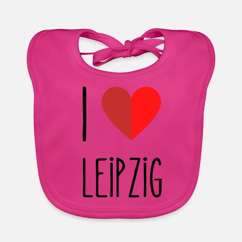 I love Leibzig Baby Bio-Lätzchen
