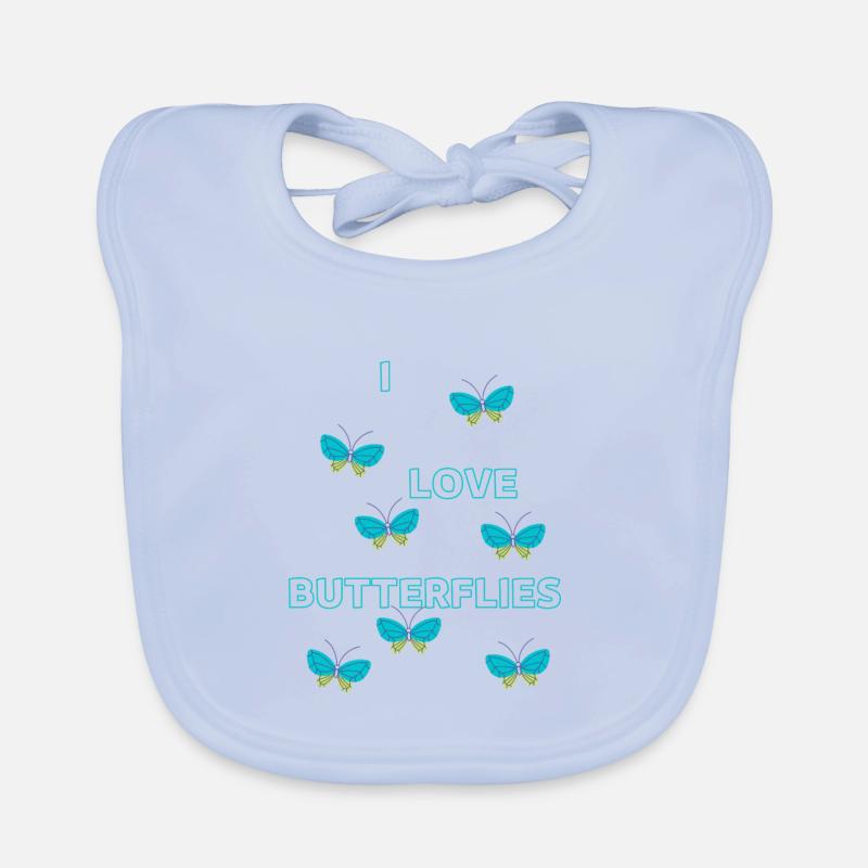 butterflies Bavoir bio Bébé