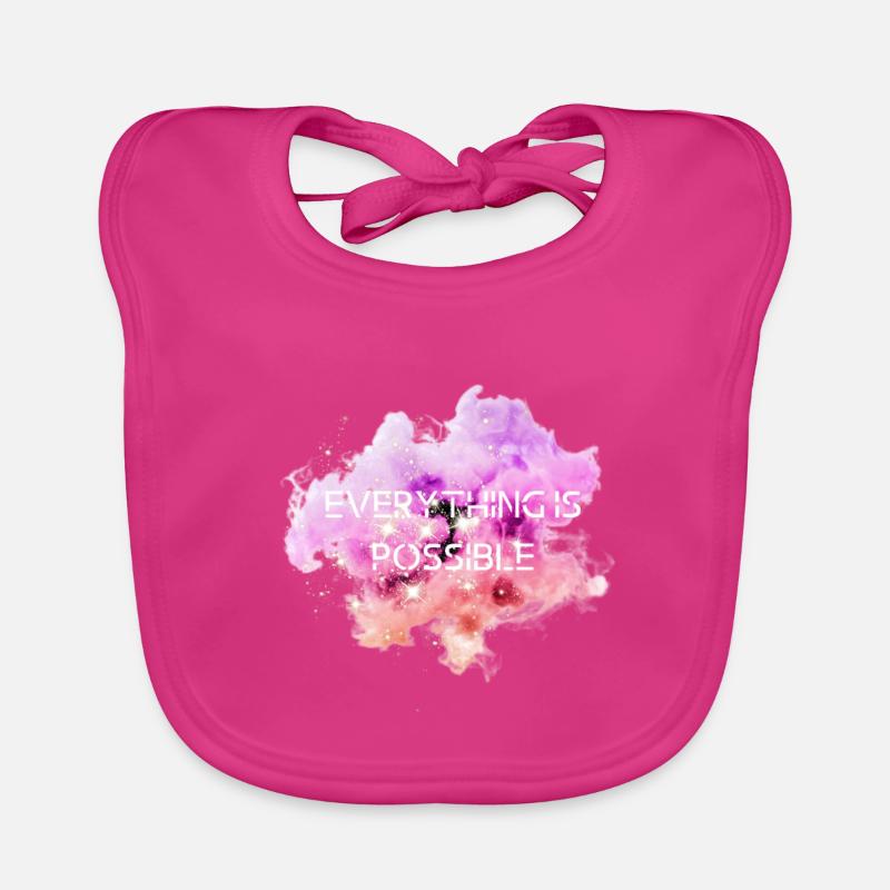 Everything is possible Organic Baby Bibs