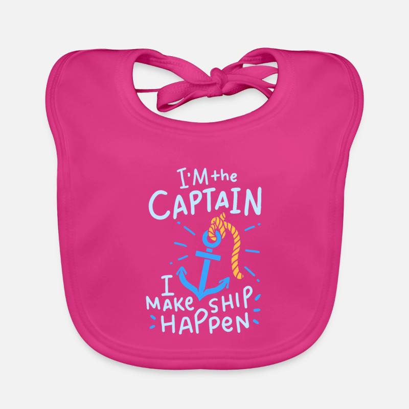 Boat Boating Boating Organic Baby Bibs