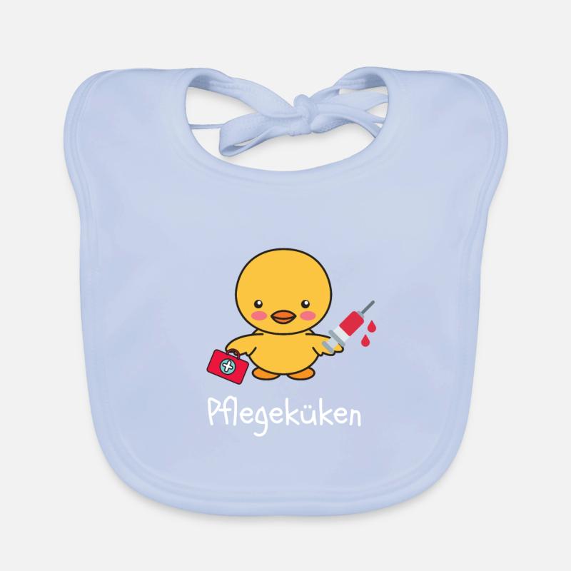 Pflegeküken - Neu in der Pflege oder Azubi? Baby Bio-Lätzchen