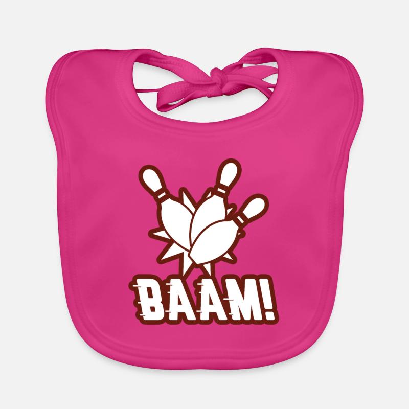 Grève de bowling Bavoir bio Bébé