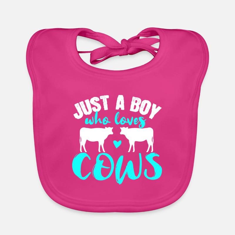 Cow Cows Organic Baby Bibs
