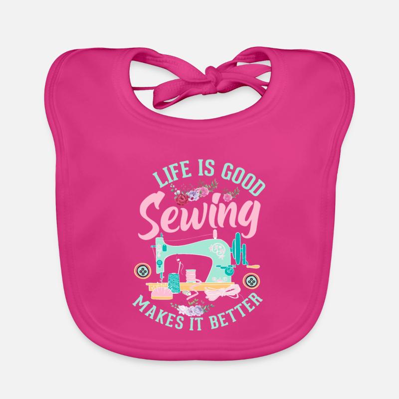 Couture Bavoir bio Bébé