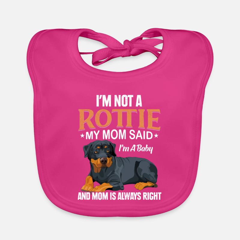 M. Rottweiler Bavoir bio Bébé