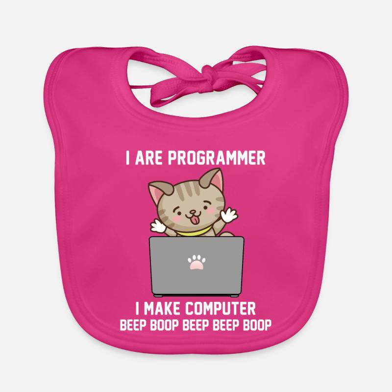 Programmierer Baby Bio-Lätzchen