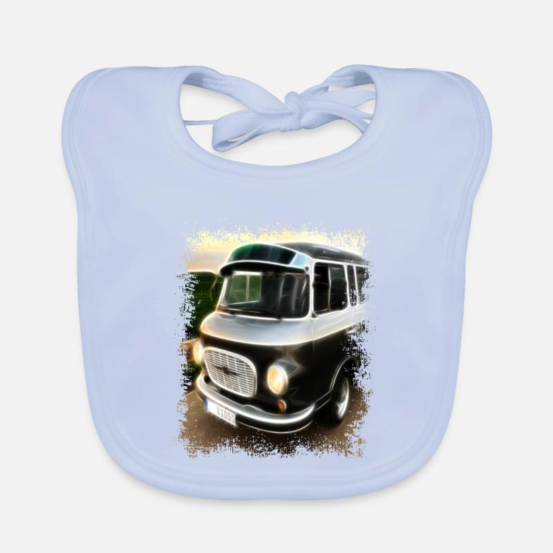 Barkas | GDR | Transporter | Ostalgia Organic Baby Bibs
