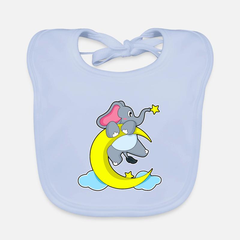 Elephant Moon Organic Baby Bibs