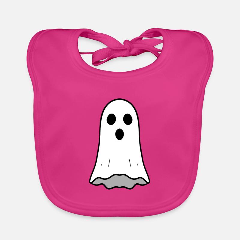 Geist - Baby Bio-Lätzchen - Fuchsia
